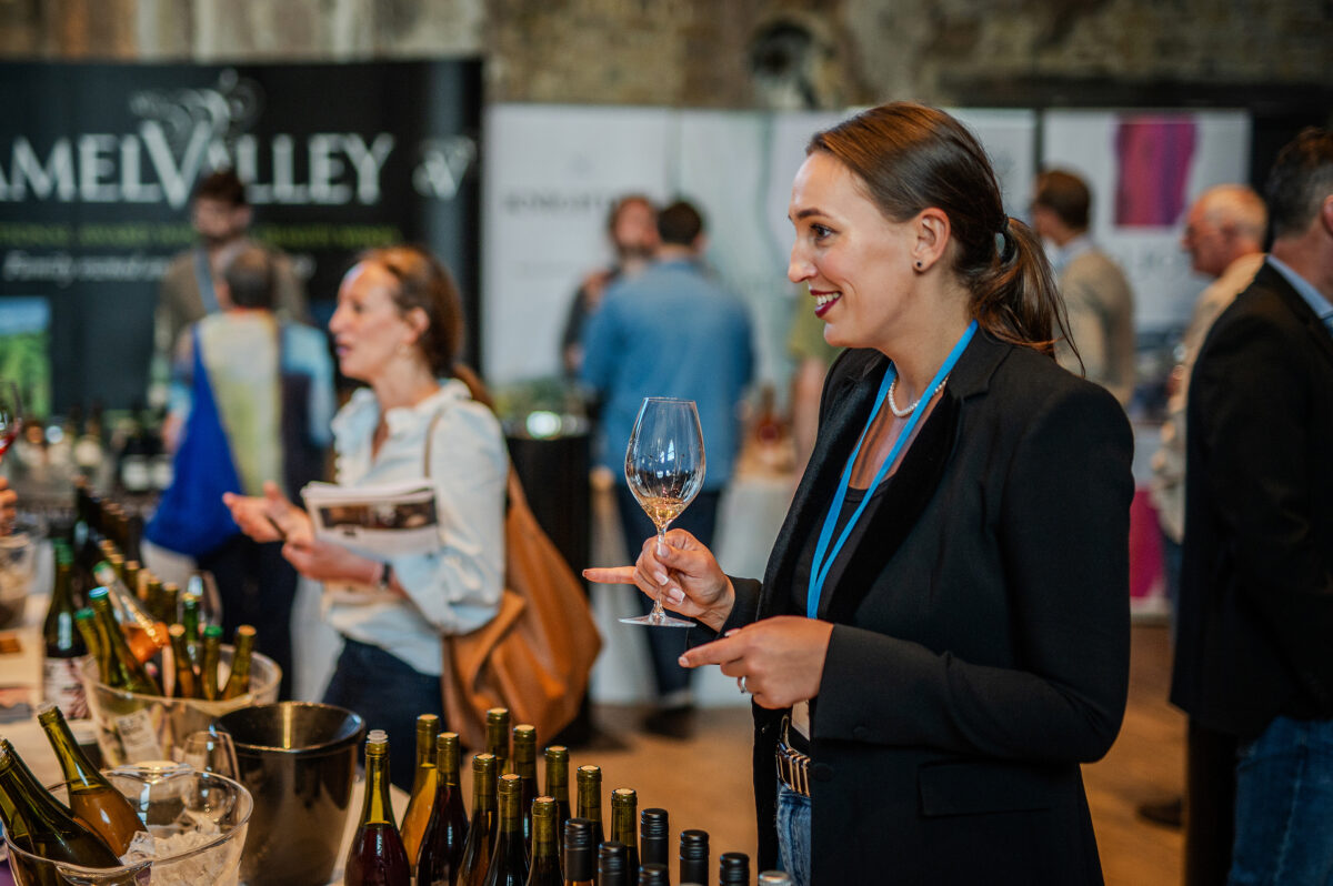 Women Tasting at the 2024 trade tasting