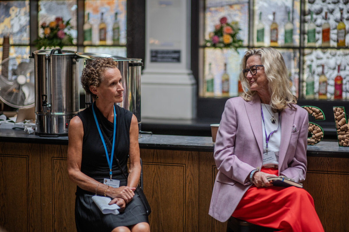 Ruth Simpson and Sue Daniels