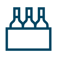 3 wines in a crate icon